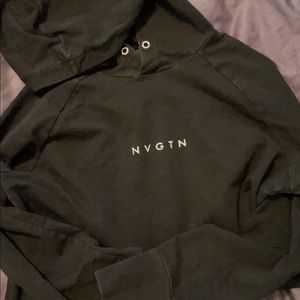 Nvgtn hoodie a little tight for a medium probably fit a small better